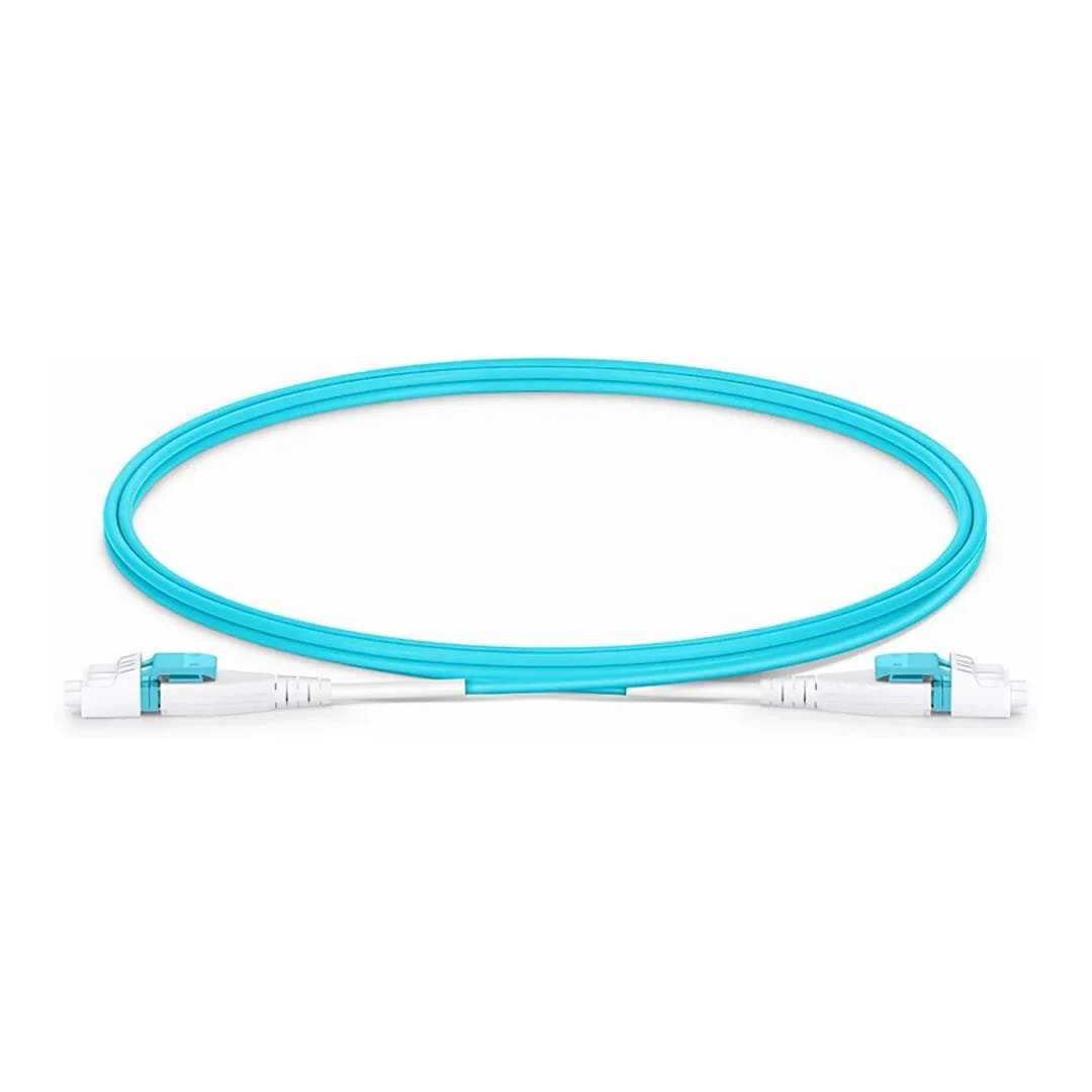 Globalsix 3m Multi mode LC-LC duplex OM3 Fibre Patch Lead 1P3MLCLCOM3AQUA