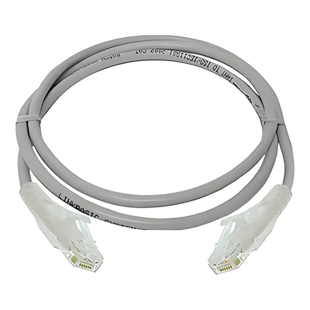 Globalsix CAT6 UTP Patch Cord 1m Grey G6PCC6U1MGYC