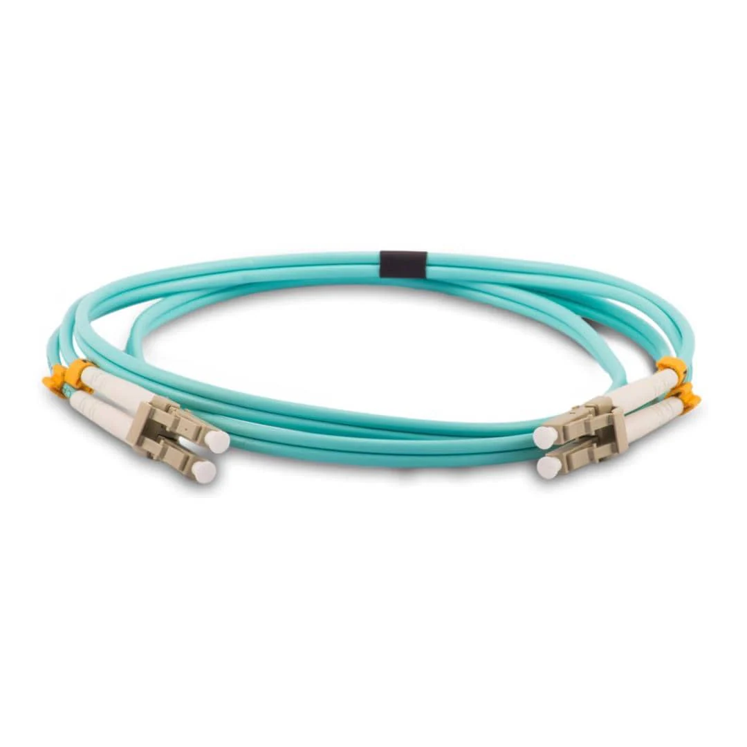 Globalsix LC-LC OM3 DX Patch Cord 3m Aqua LCLCOM3D2AQ3M