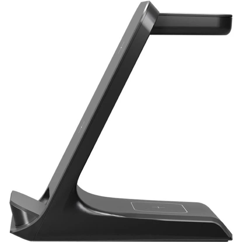 Goobay 3-in-1 Wireless Qi Charger Black 60217 - Image 3