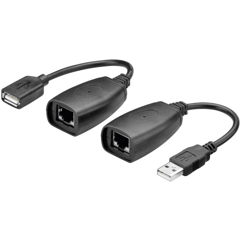 Goobay USB Extension Adapter up to 40m via CAT Cable 93321 - Image 2