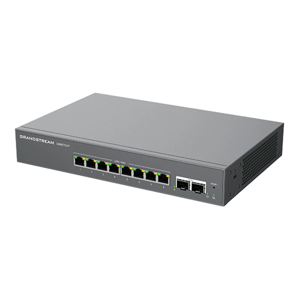Grandstream Enterprise GWN7721P 8-port Lite Cloud 2.5GbE PoE Managed Switch - Image 2