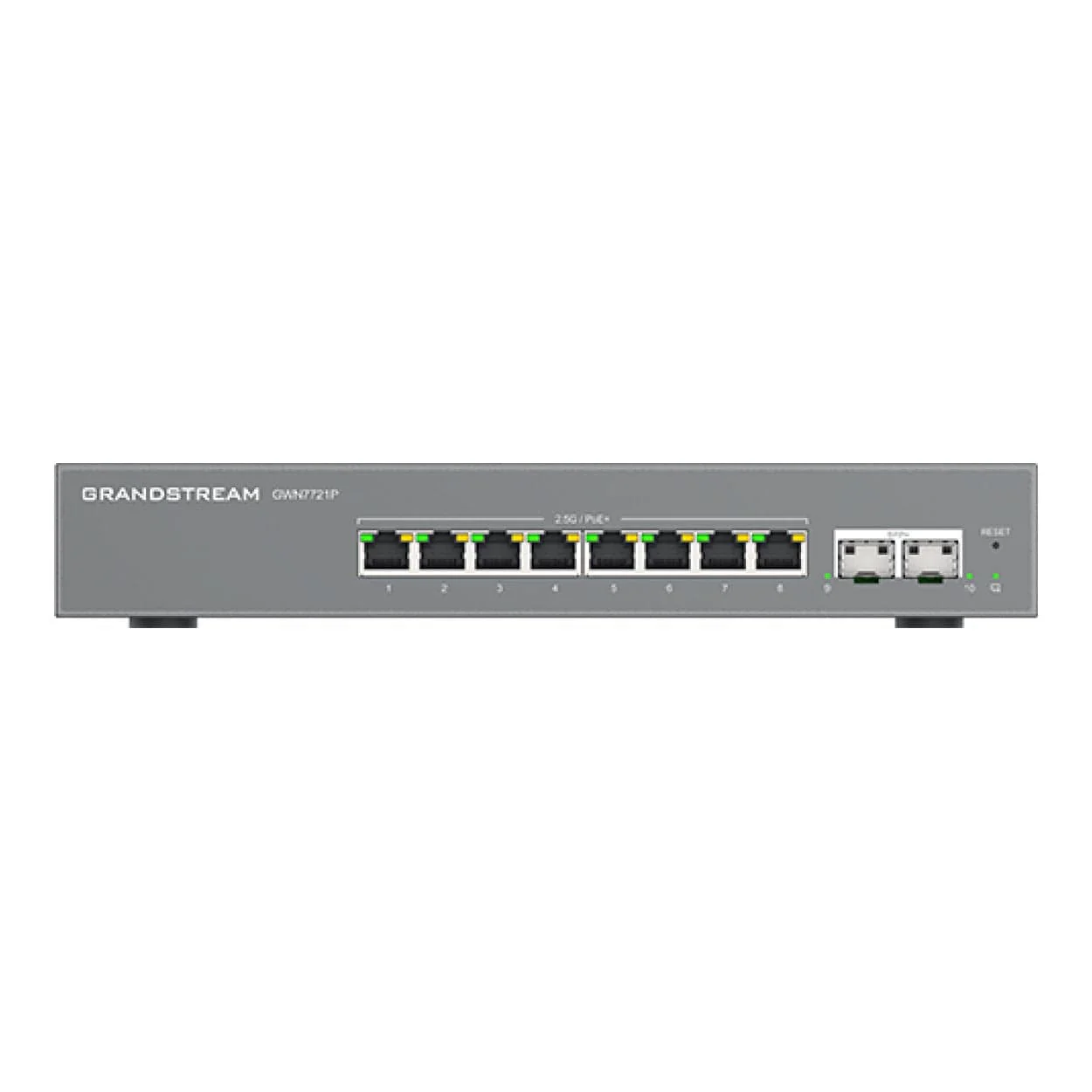 Grandstream Enterprise GWN7721P 8-port Lite Cloud 2.5GbE PoE Managed Switch - Image 3