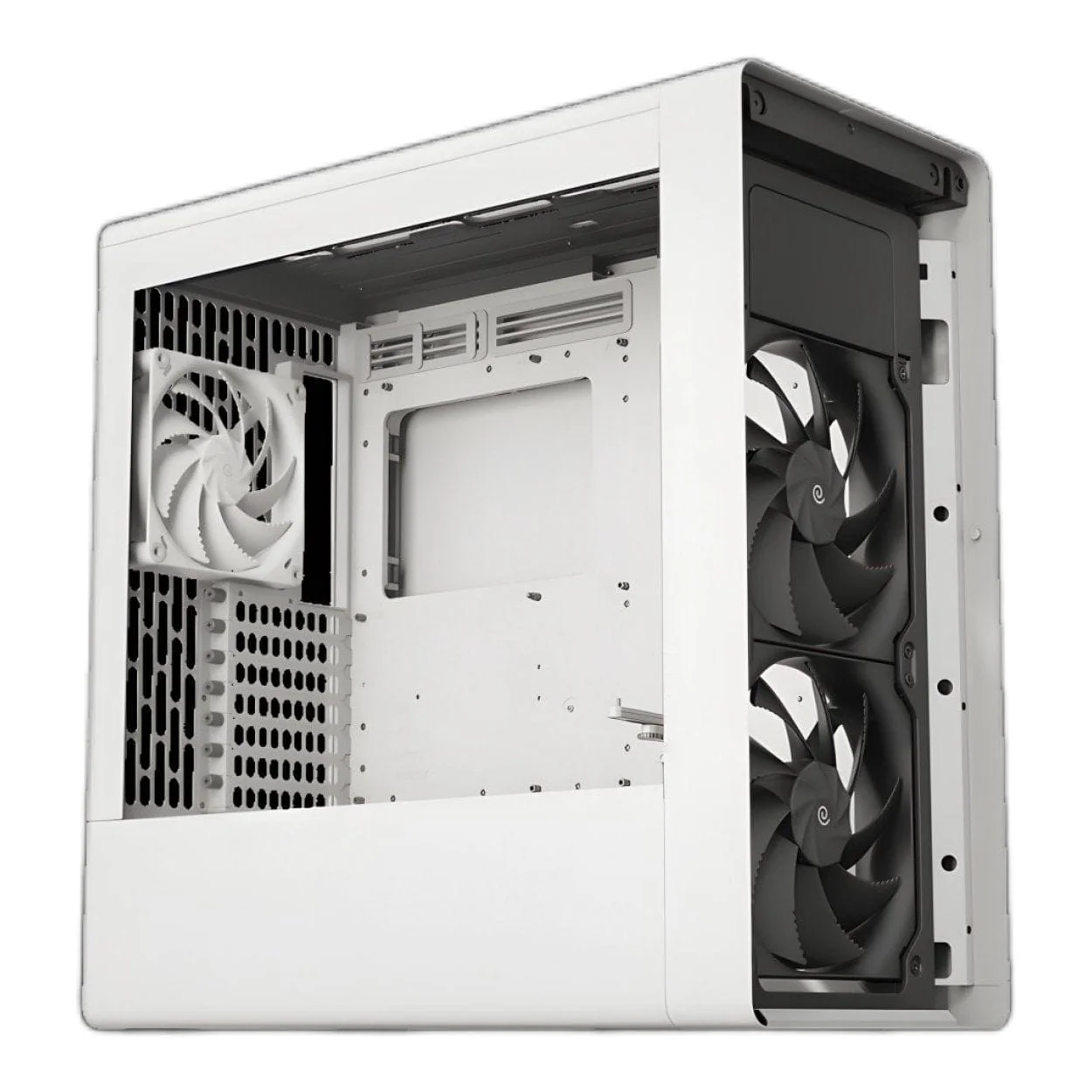 HAVN BF 360 Flow Tempered Glass E-ATX Mid Tower Gaming PC Case White HVN-CA-BF360-03 - Image 2