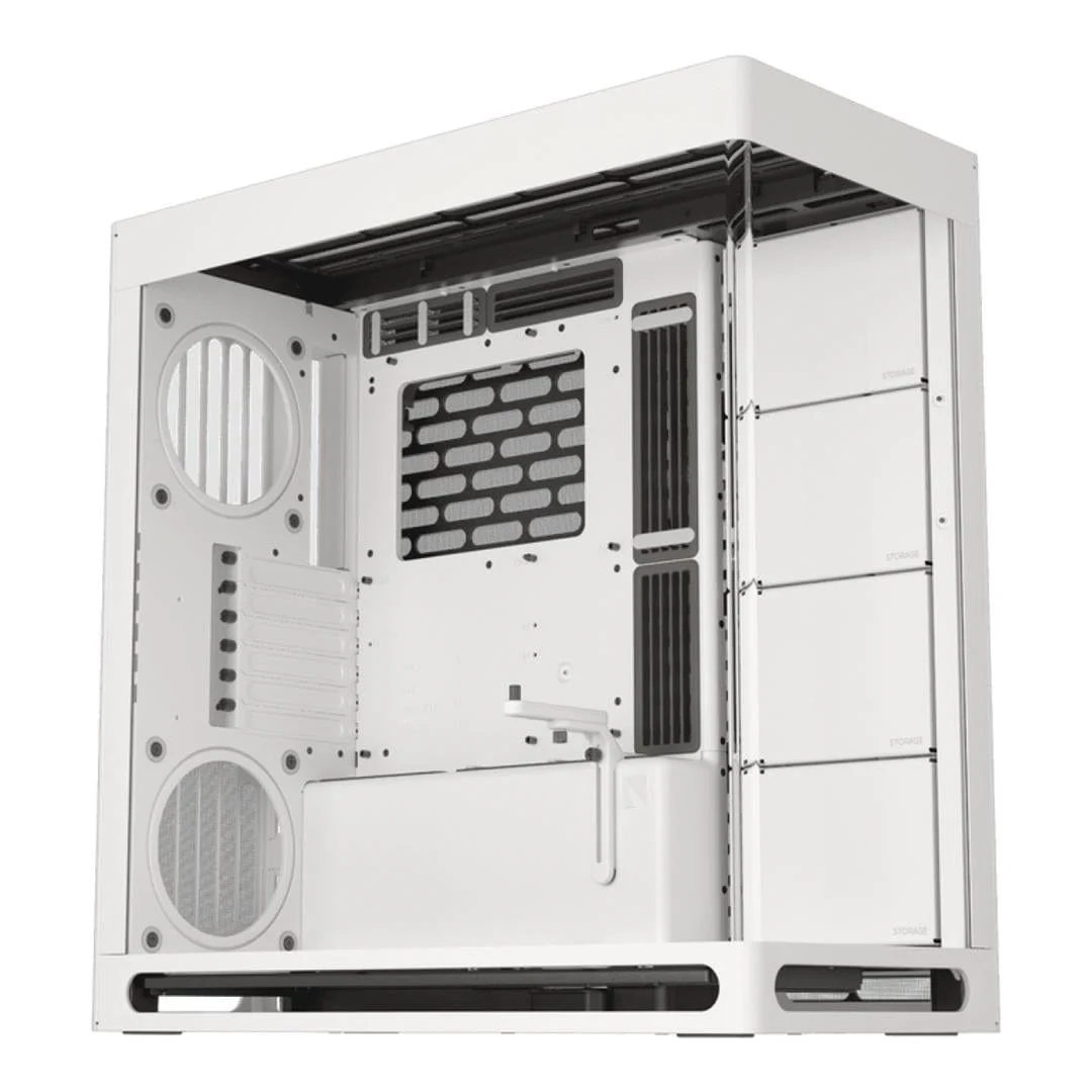 HAVN HS 420 Base Edition E-ATX Mid-Tower PC Case White HVN-CA-HS420-05