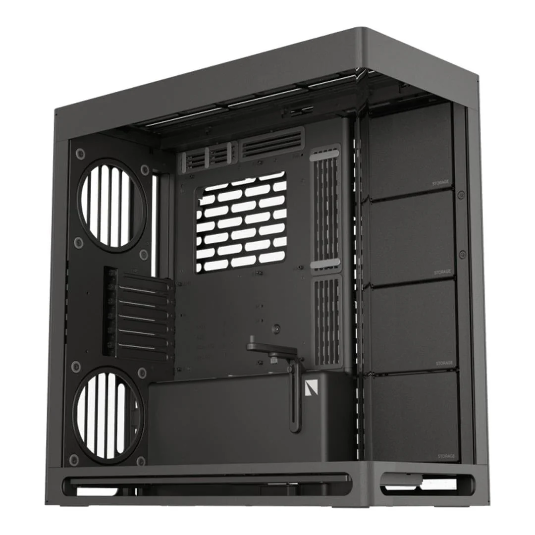 HAVN HS 420 Base Edition E-ATX Mid-Tower PC Case with Adjustable GPU Bracket Black HVN-CA-HS420-08