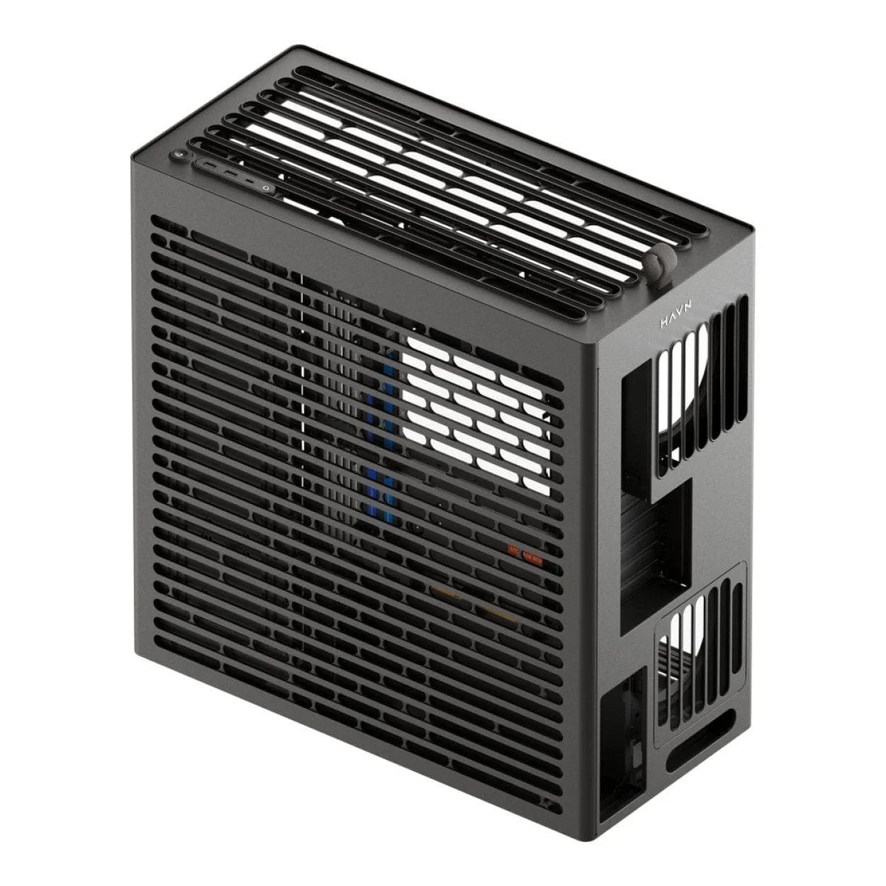 HAVN HS 420 Base Edition E-ATX Mid-Tower PC Case with Adjustable GPU Bracket Black HVN-CA-HS420-08 - Image 5