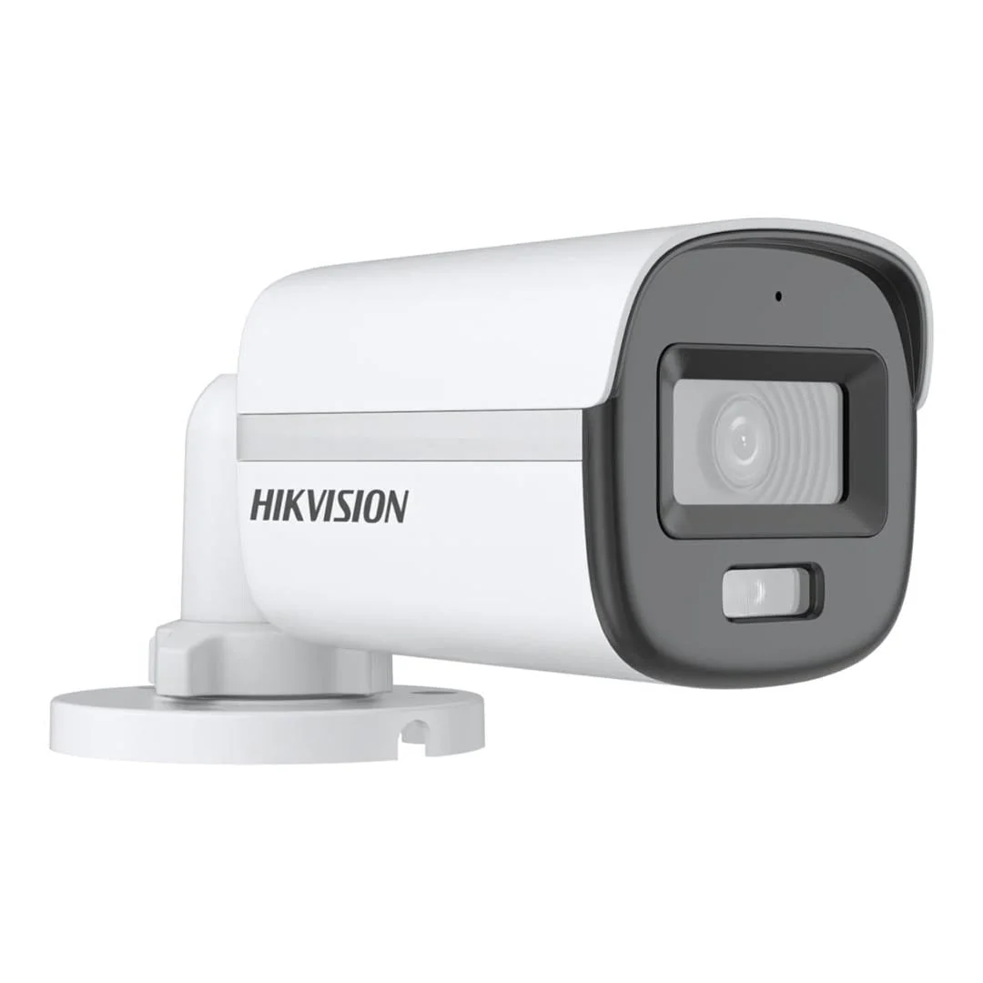 Hikvision 2MP ColorVu Audio Fixed Mini Bullet Camera DS-2CE10DF0T-PFS(2.8mm)