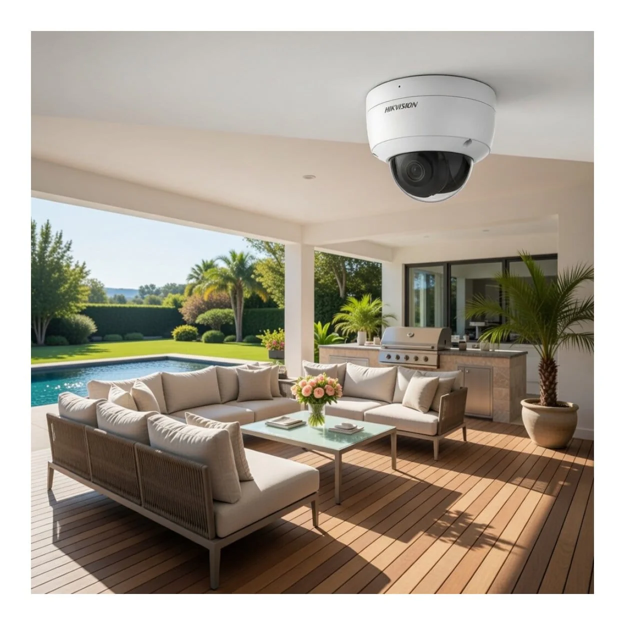 Hikvision 4MP 4mm AcuSense Fixed Dome Network Camera Powered by DarkFighter DS-2CD2146G2-I(4mm) - Image 4