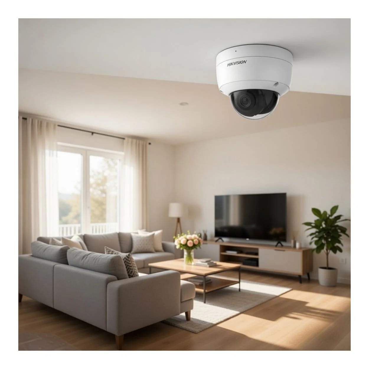 Hikvision 4MP 4mm AcuSense Fixed Dome Network Camera Powered by DarkFighter DS-2CD2146G2-I(4mm) - Image 5