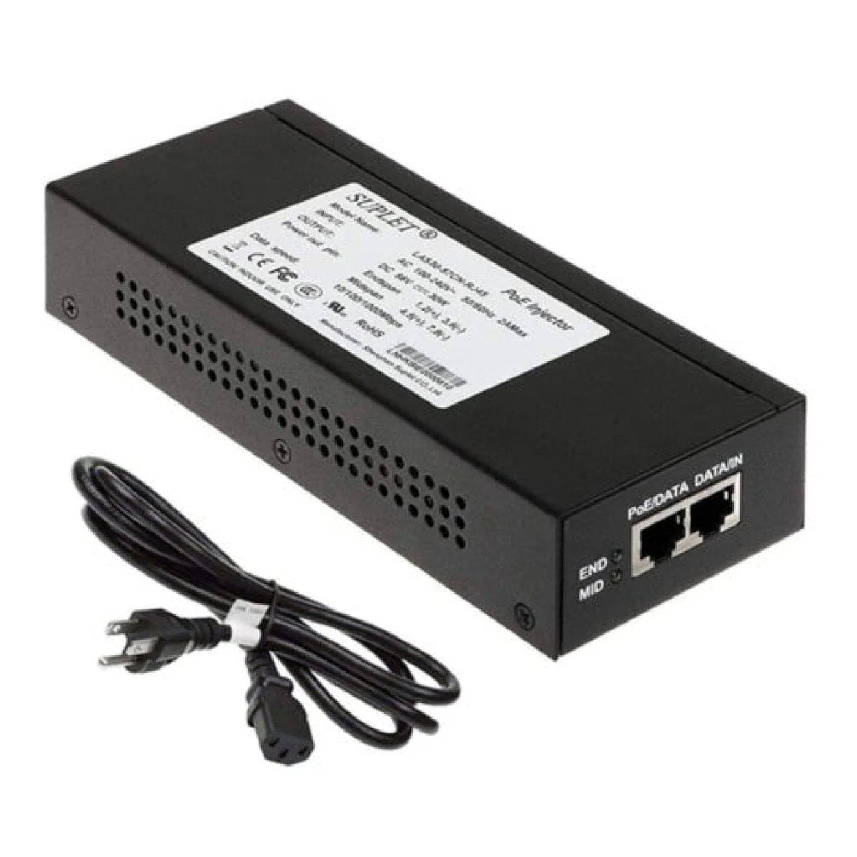 Hikvision Single Port POE Midspan Ethernet Adapter LAS30-57CN-RJ45 - Image 2