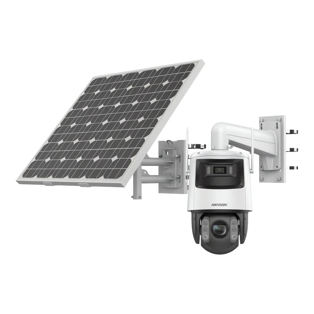 Hikvision TandemVu 7-inch 4MP 32X Solar-powered Security Network Speed Dome Kit DS-2SE7C432IWG-K/4G/14