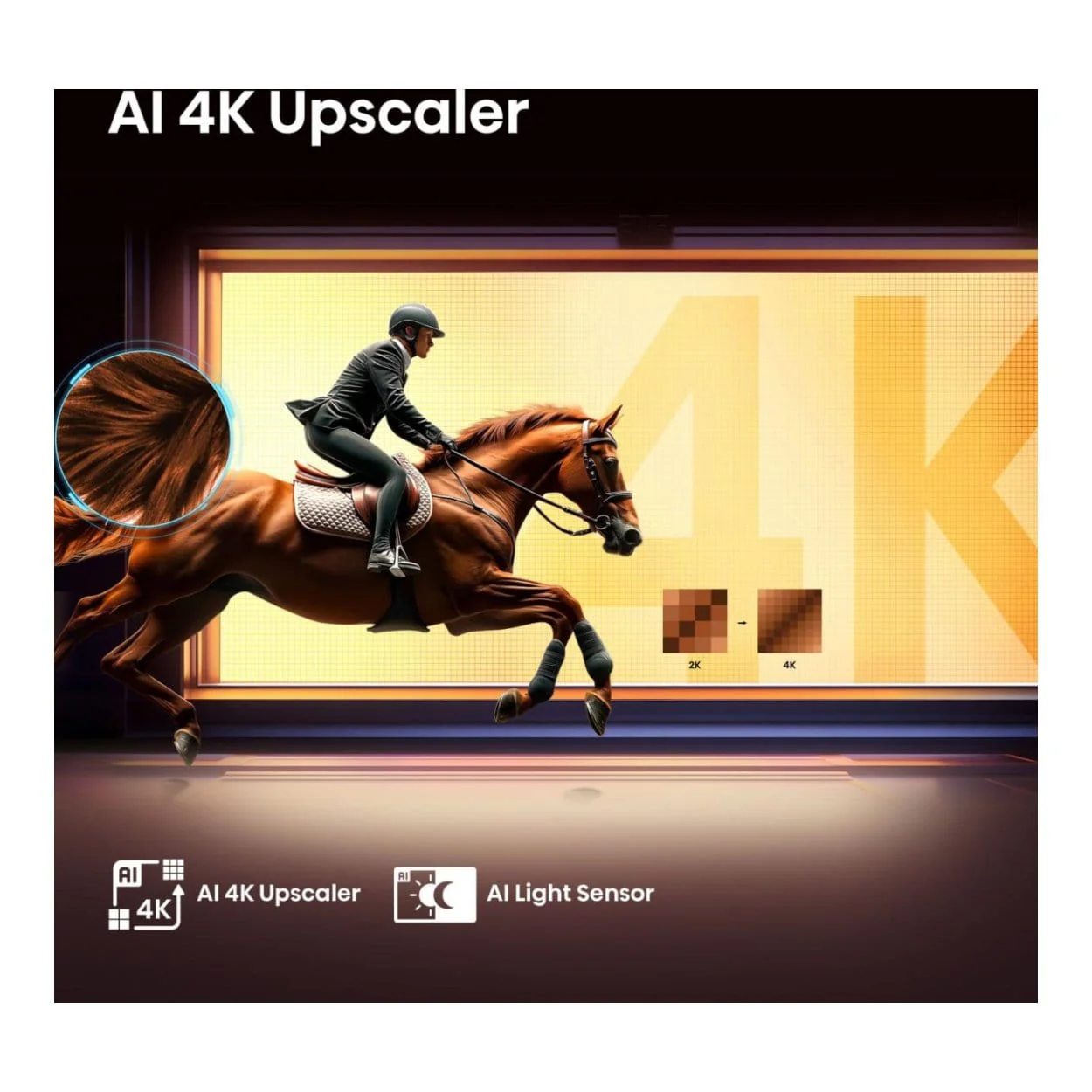 Hisense 43A6Q 43-inch 4K UHD Wi-Fi Smart TV - Image 3