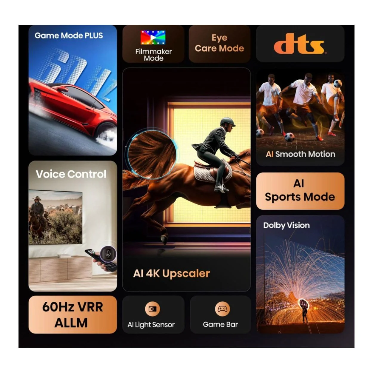 Hisense 43A6Q 43-inch 4K UHD Wi-Fi Smart TV - Image 4