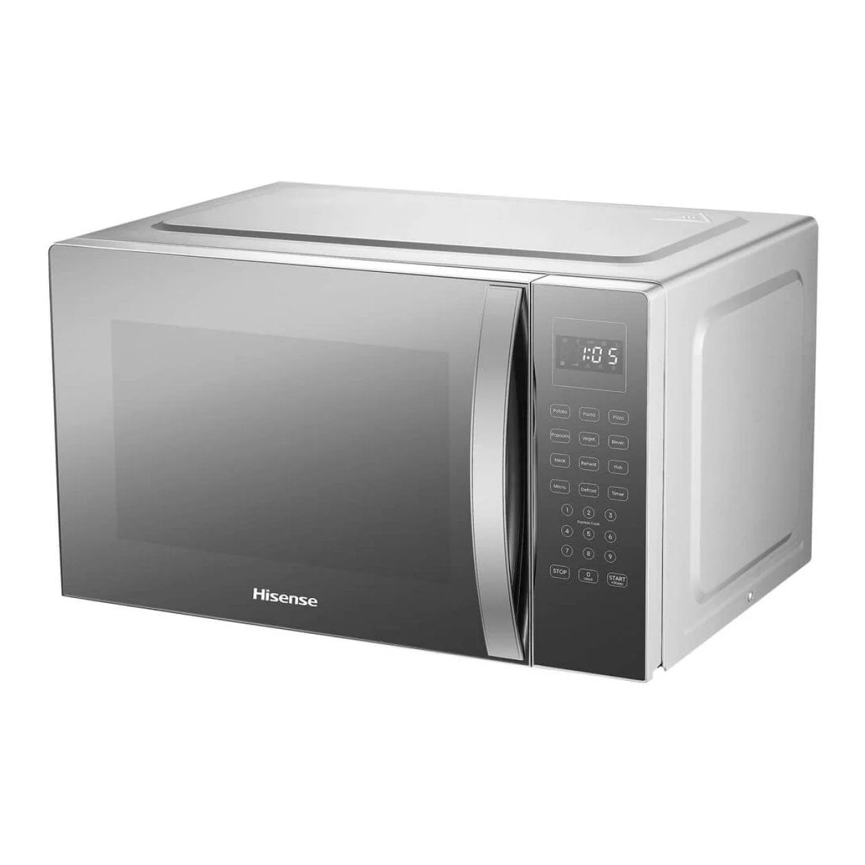 Hisense 43L 1000W Microwave Oven - Mirror Silver H43MOMSS - Image 3