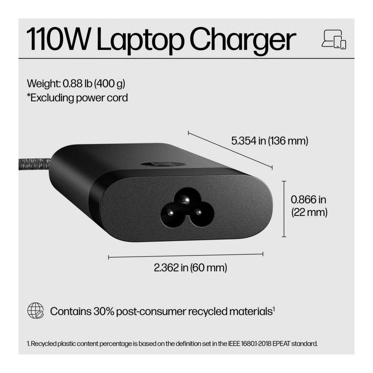 HP 110W Type-C Notebook Charger 8B3Y2UT - Image 7