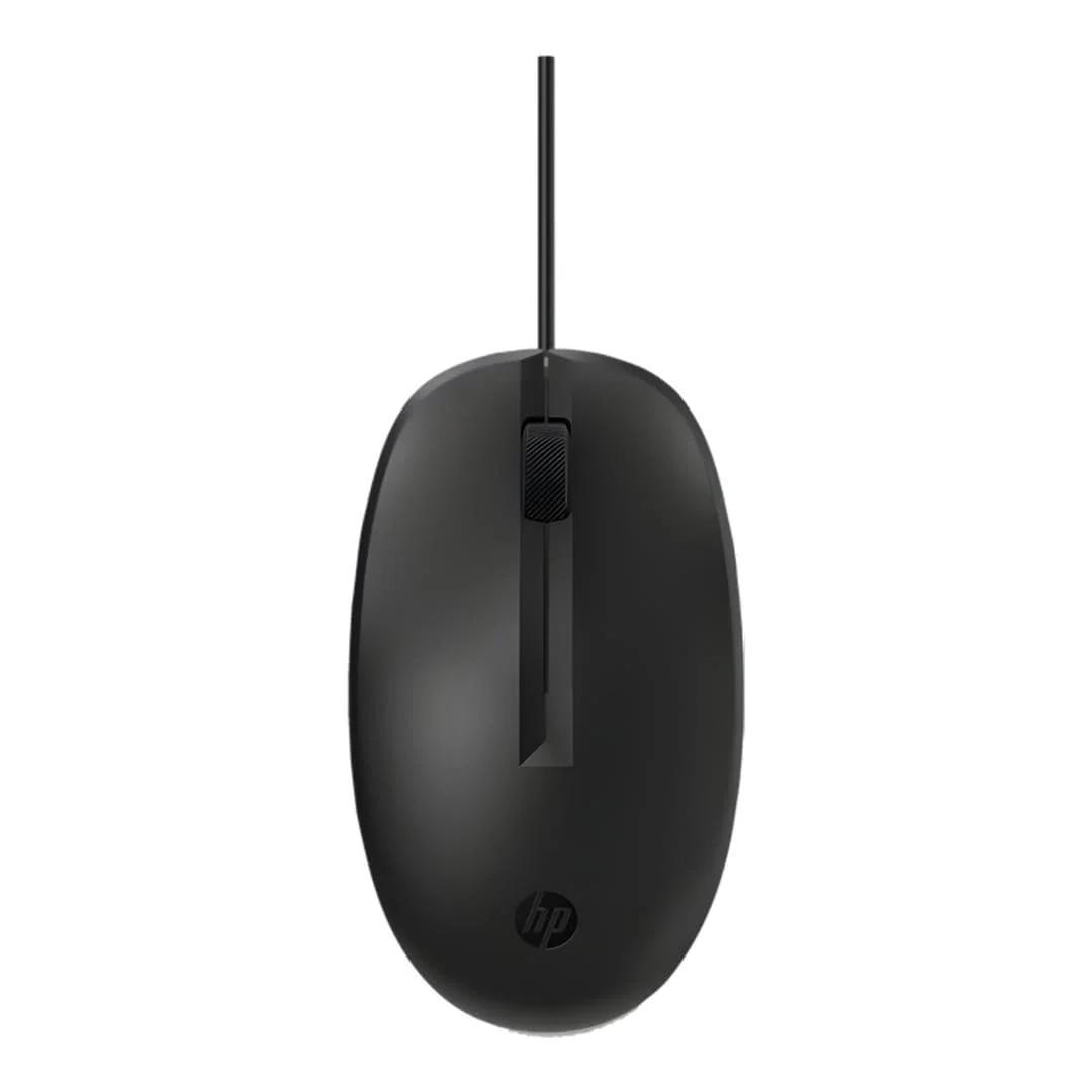 HP 125 USB Wired Mouse Black 265A9UT