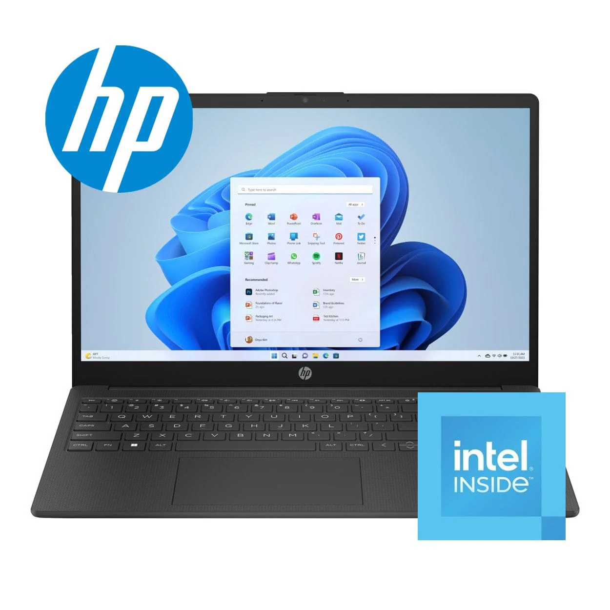 HP 15-fd0130ni 15.6-inch FHD Laptop - Intel N100 256GB SSD 8GB RAM Win 11 Home - Image 2