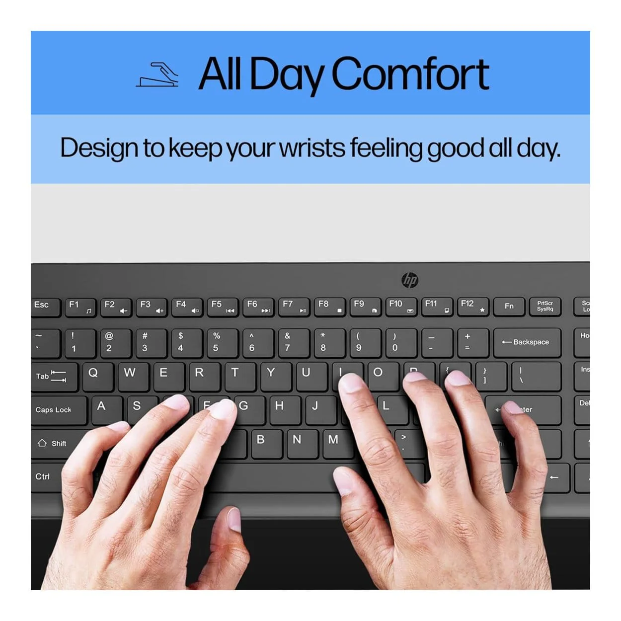 HP 150 Wired Keyboard Black 664R5AA - Image 5