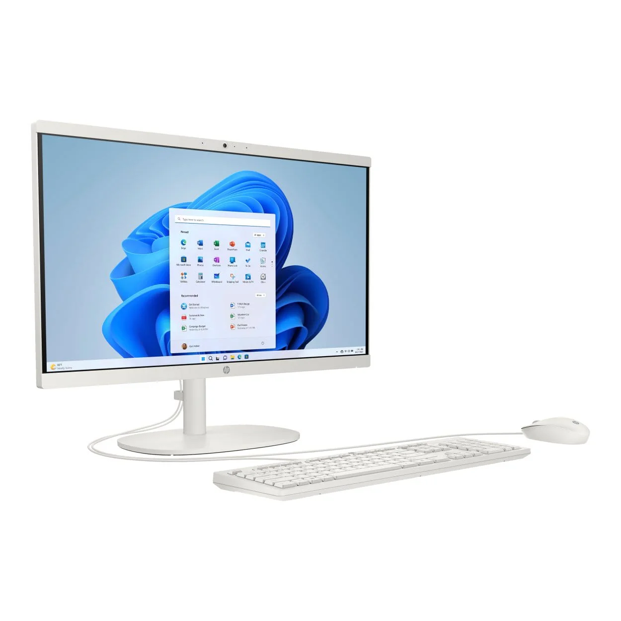 HP 22-dg0000ni 21.5-inch FHD All-in-One PC - Intel N100 256GB SSD 8GB RAM Win 11 Home - Image 3
