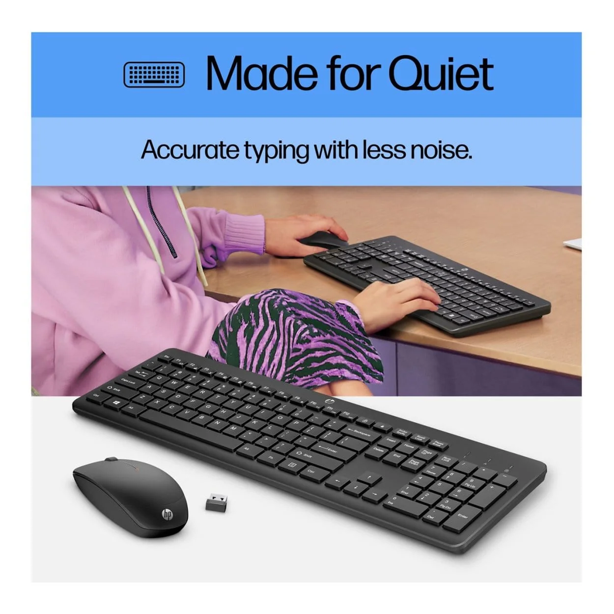HP 235 Wireless Keyboard and Mouse Combo 1Y4D0UT - Image 7