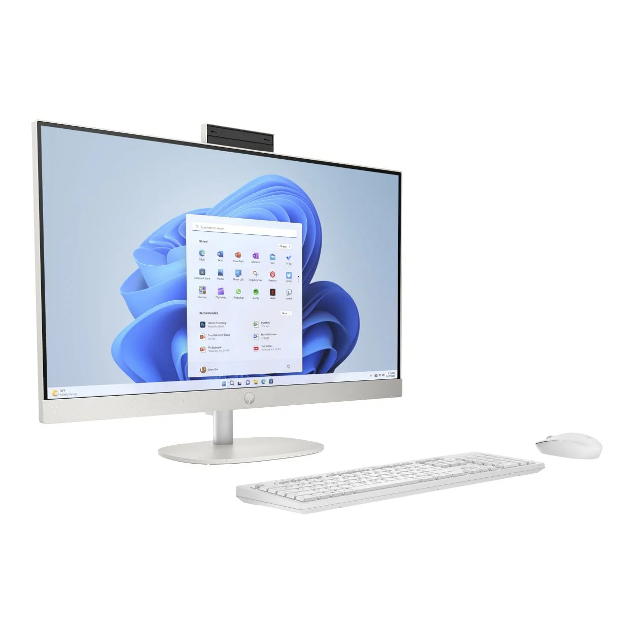 HP 24-cr1002ni 23.8-inch FHD All-in-One PC - Intel Core Ultra 5 125U 512GB SSD 16GB RAM Win 11 Home - Image 3