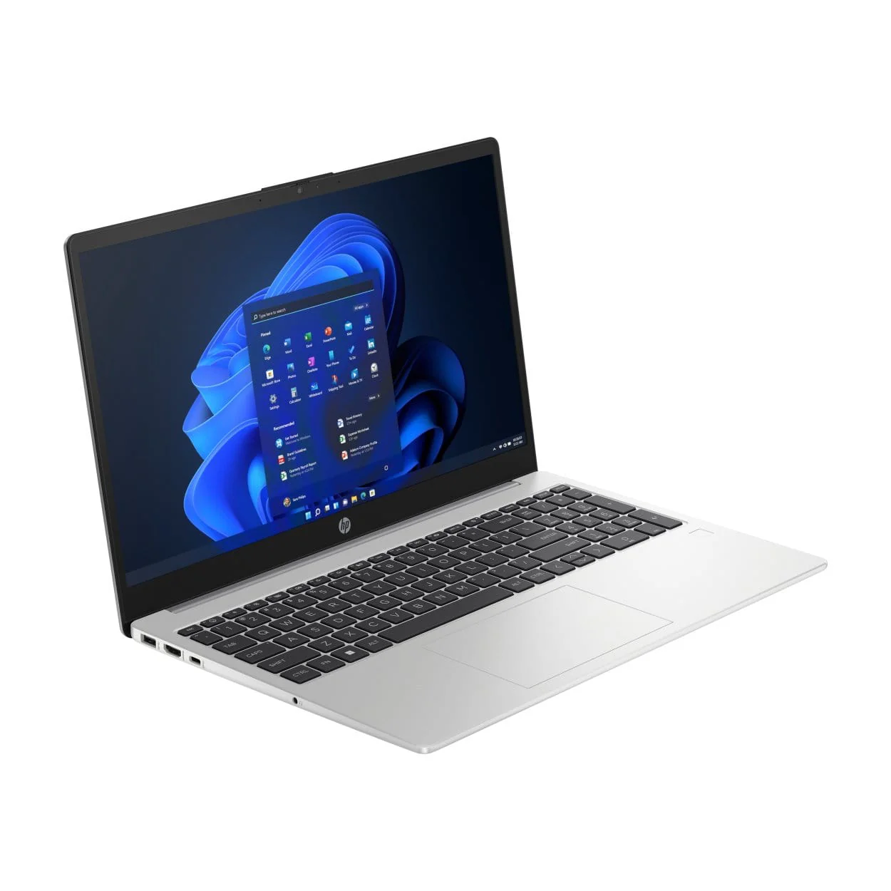HP 255 G10 15.6-inch FHD Laptop - AMD Ryzen 7 7730U 512GB SSD 8GB RAM Win 11 Home Silver - Image 3