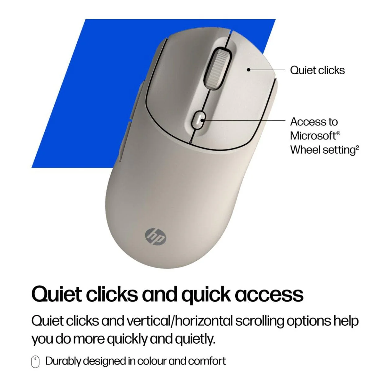 HP 400 Quiet Wireless Mouse - Maple AZ7B6AA - Image 10