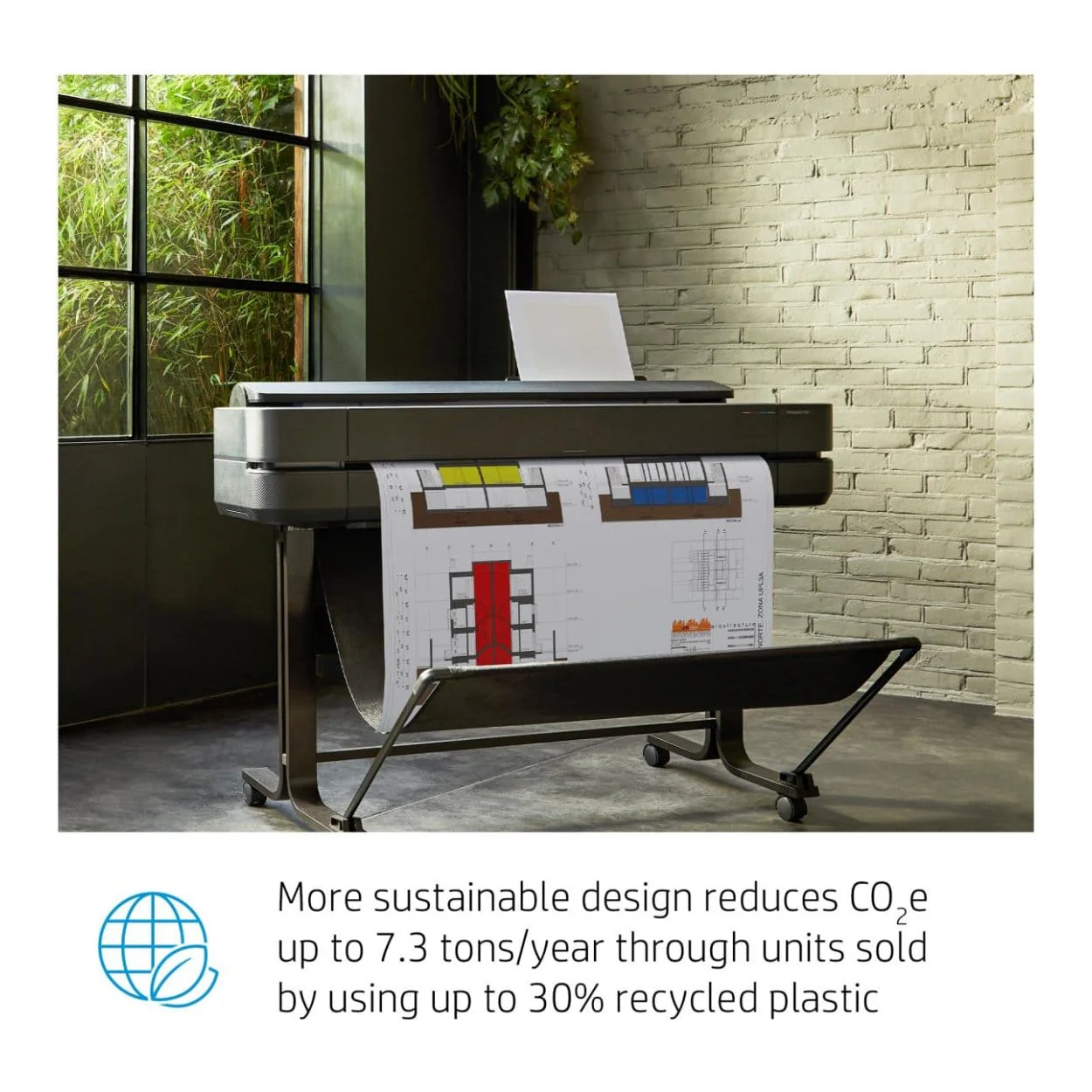 HP Designjet T630 Wi-Fi Inkjet Colour Large Format Printer 5HB11D - Image 11