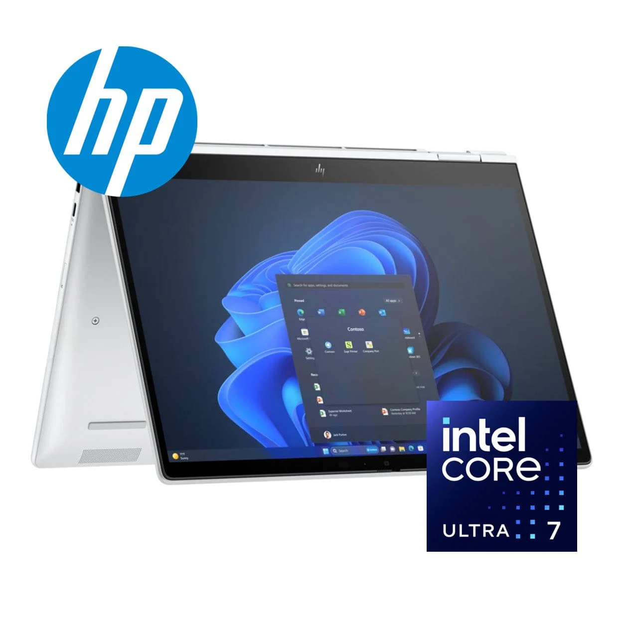 HP EliteBook 8 Flip G1i 13.3-inch WUXGA AI 2-in-1 Laptop - Intel Core Ultra 7 265U 512GB SSD 16GB RAM 5G Win 11 Pro - Image 2
