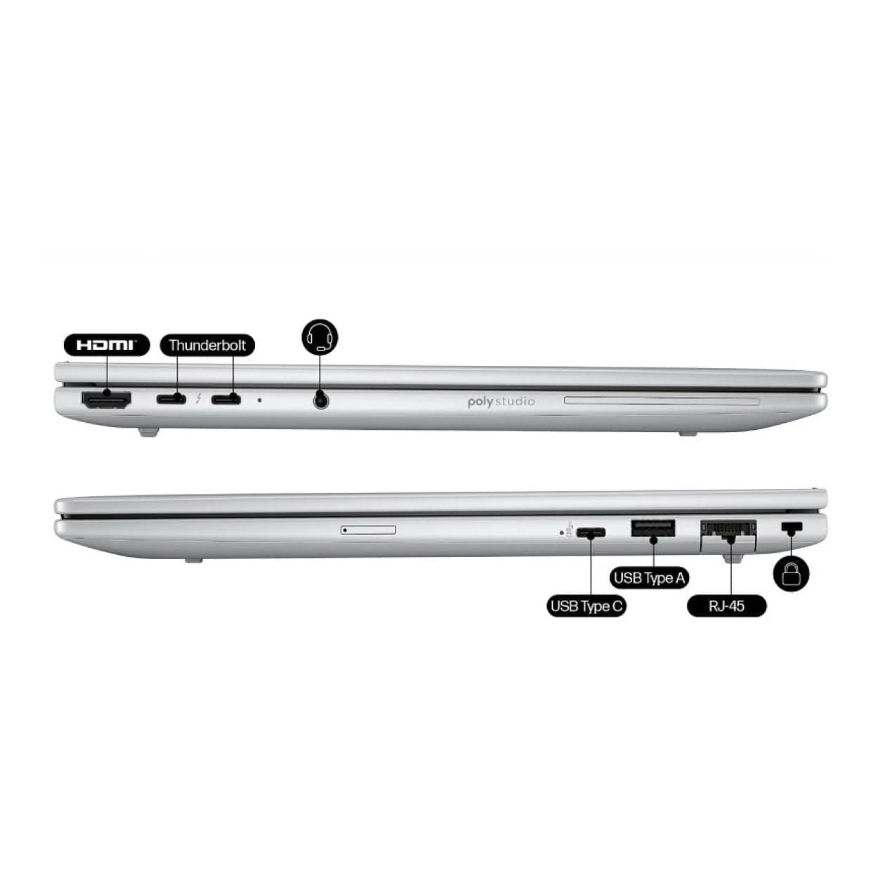 HP EliteBook 8 G1i 14-inch WUXGA Next Gen AI Laptop - Intel Core Ultra 5 226V 512GB SSD 16GB RAM Win 11 Pro - Image 6