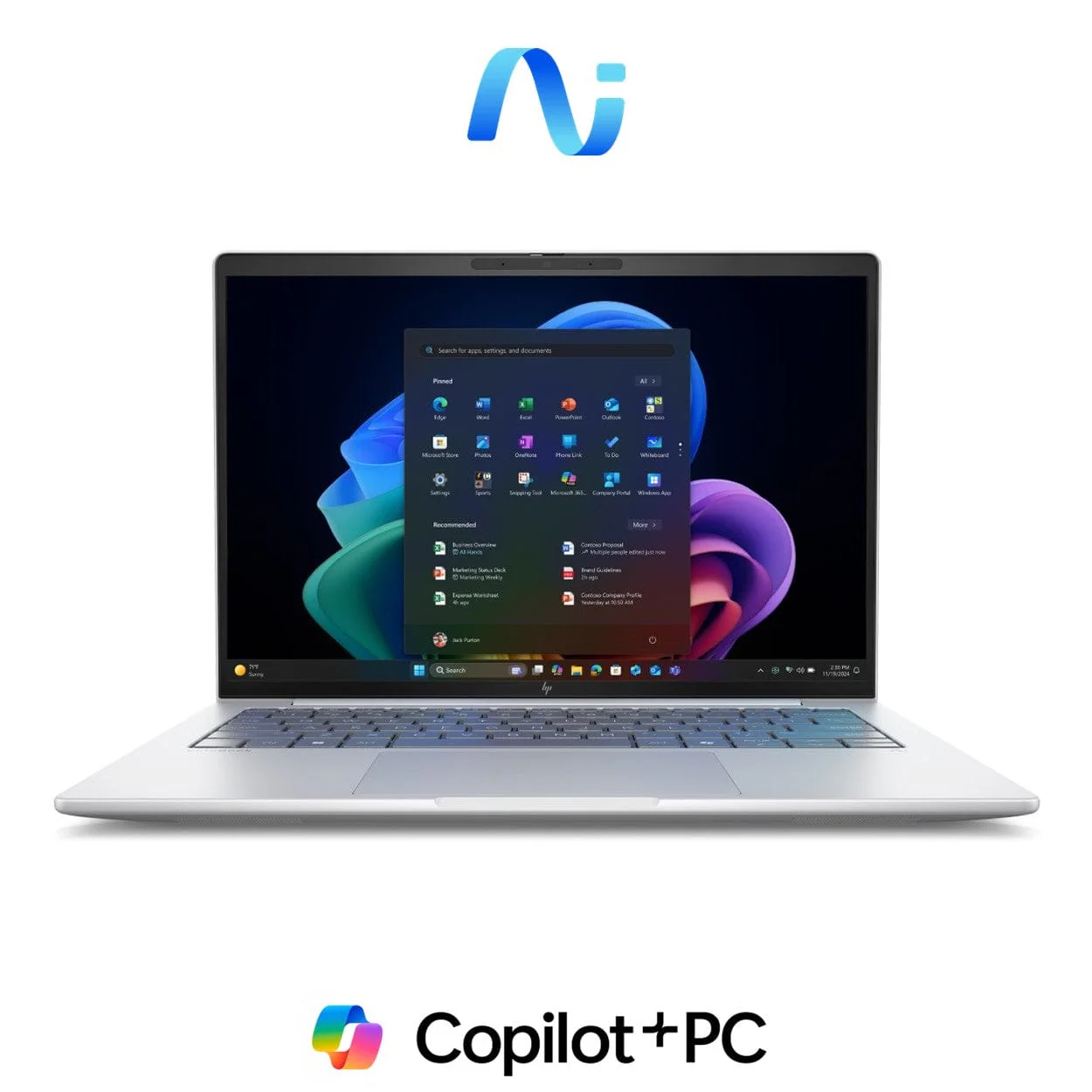 HP EliteBook 8 G1i 14-inch WUXGA Next Gen AI Laptop - Intel Core Ultra 7 258V 512GB SSD 32GB RAM Win 11 Pro - Image 2
