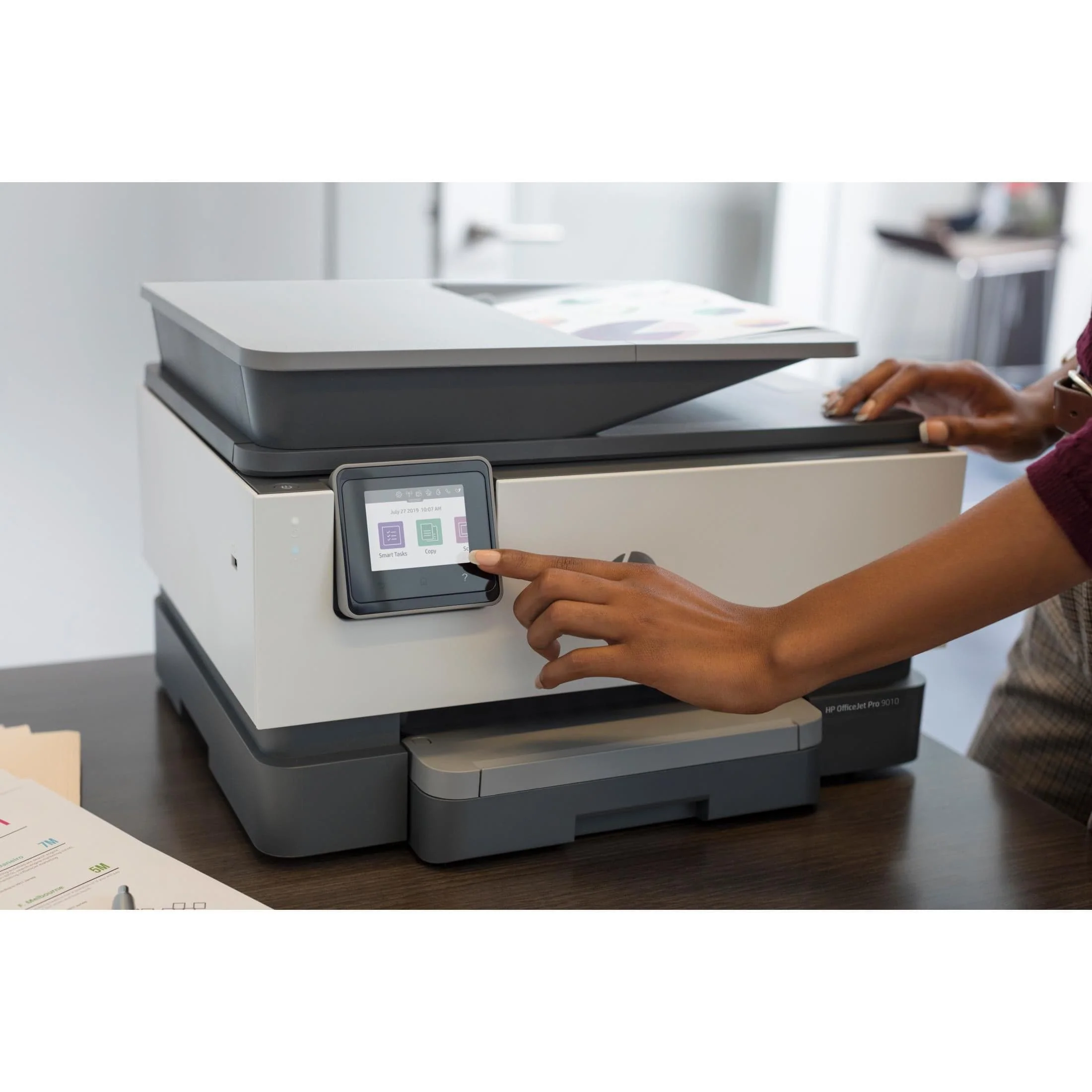 HP OfficeJet Pro 9010 Multifunction Color A4 Duplex Inkjet Printer 3UK83B - Image 3