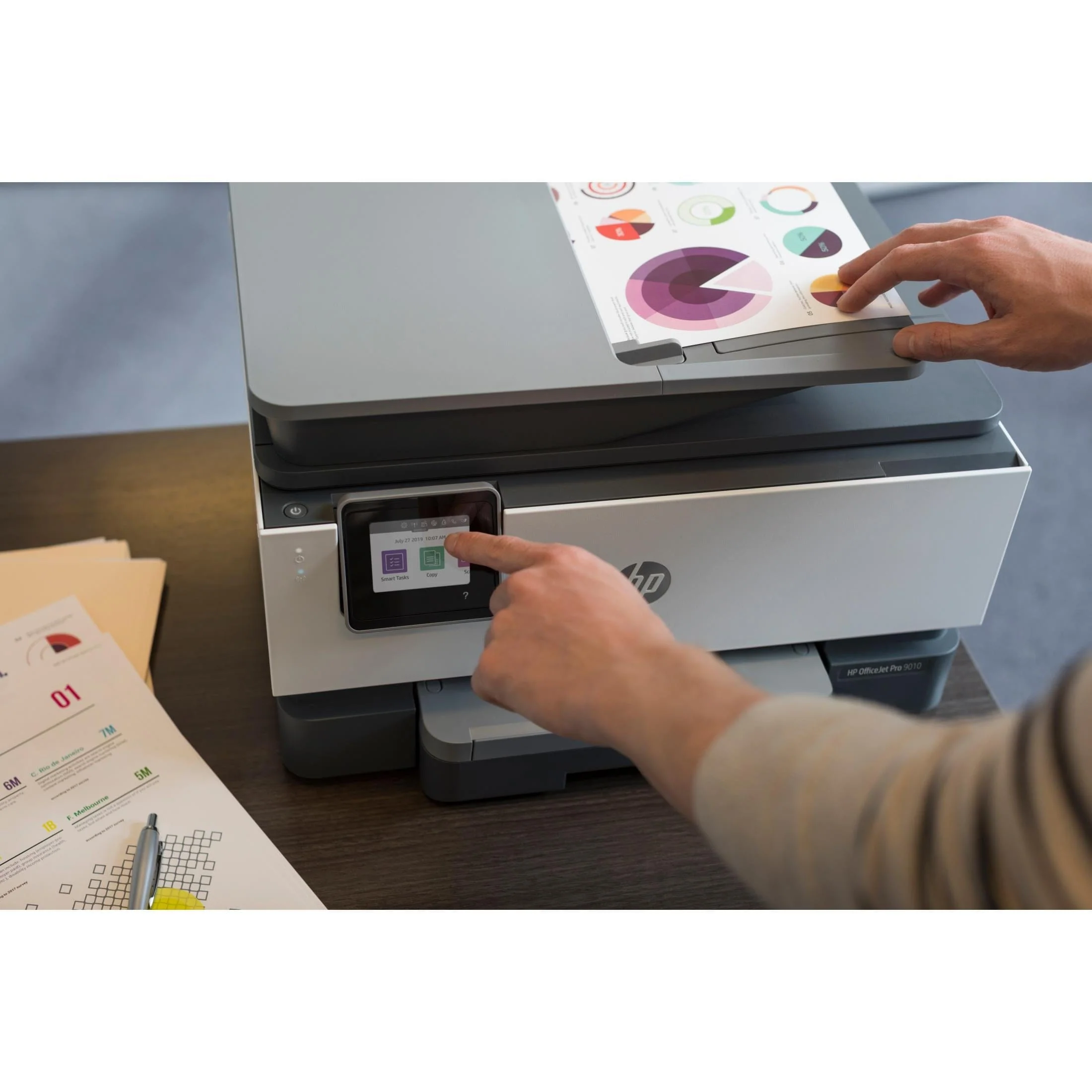 HP OfficeJet Pro 9010 Multifunction Color A4 Duplex Inkjet Printer 3UK83B - Image 5