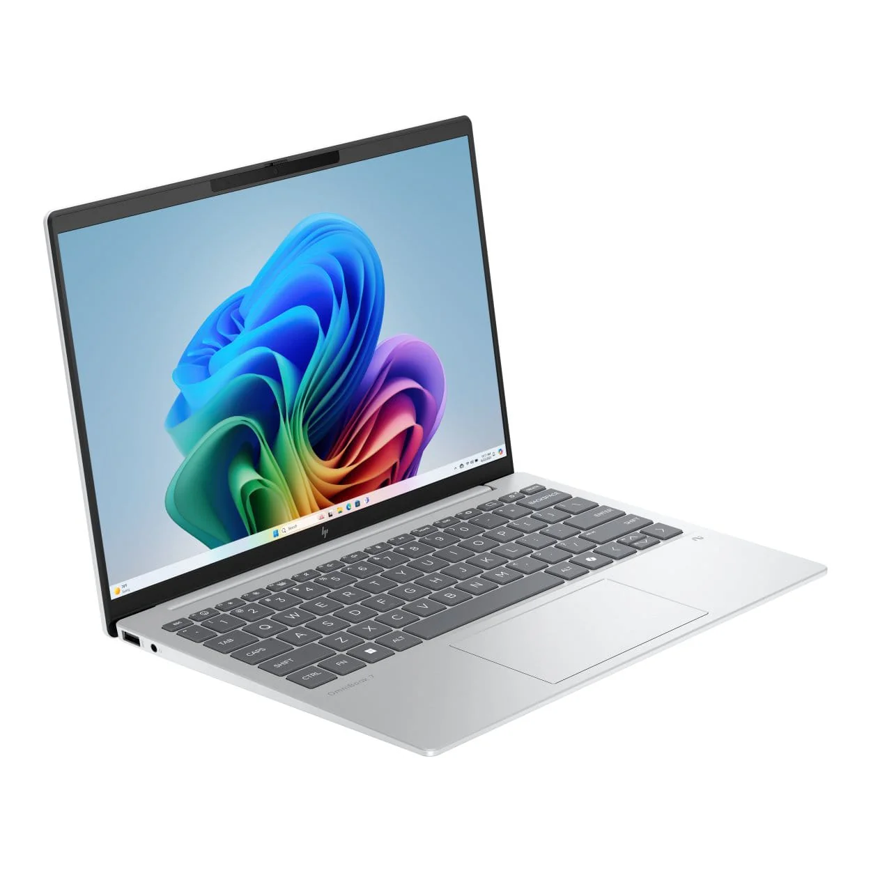 HP OmniBook 7 Aero 13-bg1003ni 13.3-inch WQXGA Next Gen AI Laptop - AMD Ryzen 7 350 1TB SSD 32GB RAM Win 11 Home Glacier Silver - Image 4