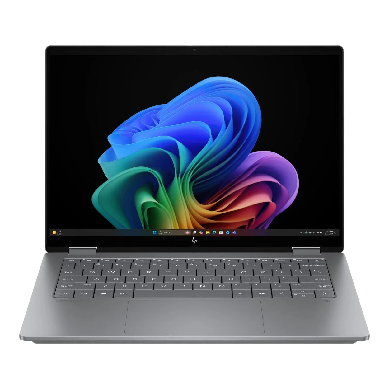 HP OmniBook X Flip 14-fk0002ni 14-inch 2K Next Gen AI 2-in-1 Laptop - AMD Ryzen 7 350 1TB SSD 24GB RAM Win 11 Home Silver - Image 3