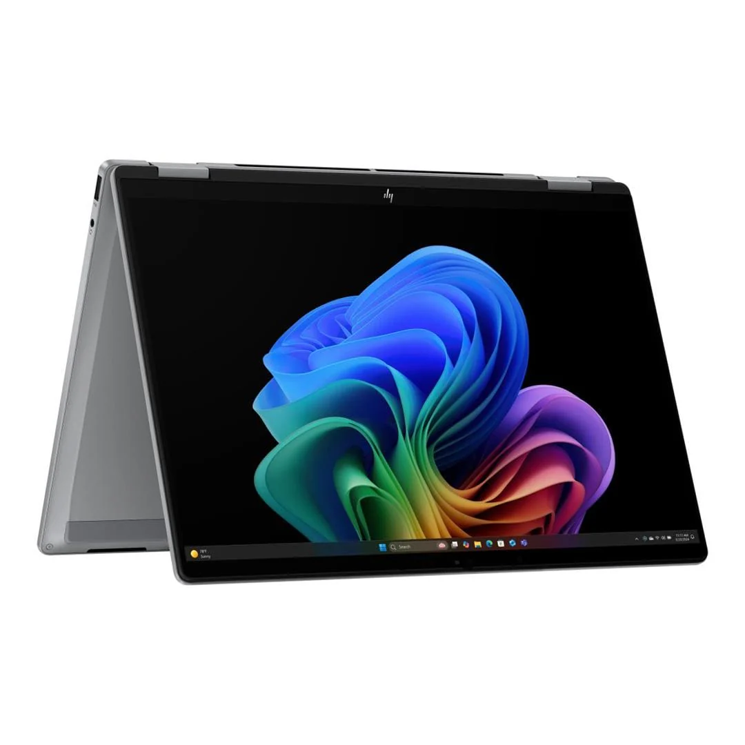 HP OmniBook X Flip 14-fk0005ni 14-inch 3K OLED Next Gen AI 2-in-1 Laptop - AMD Ryzen 7 350 1TB SSD 24GB RAM Win 11 Home Silver