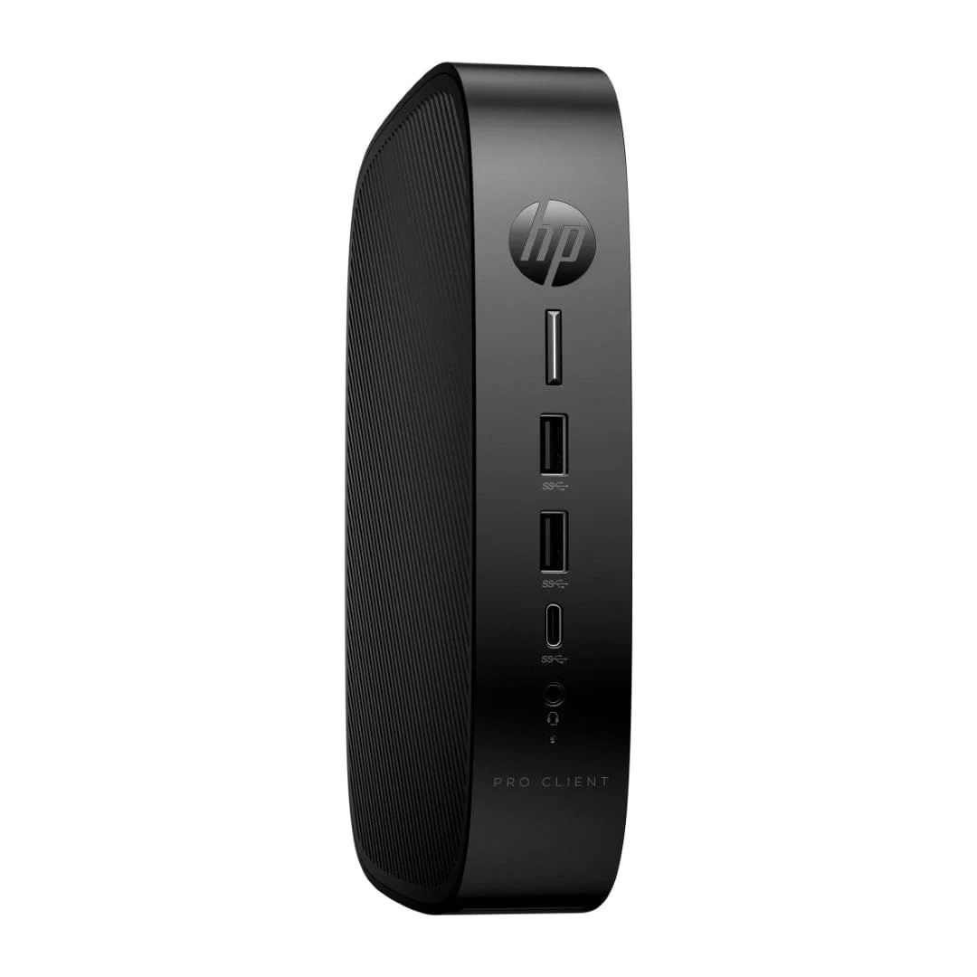 HP Pro t550 Thin Client PC - Intel Celeron J6412 64GB eMMC 8GB RAM Win 10 IoT Enterprise - Image 2