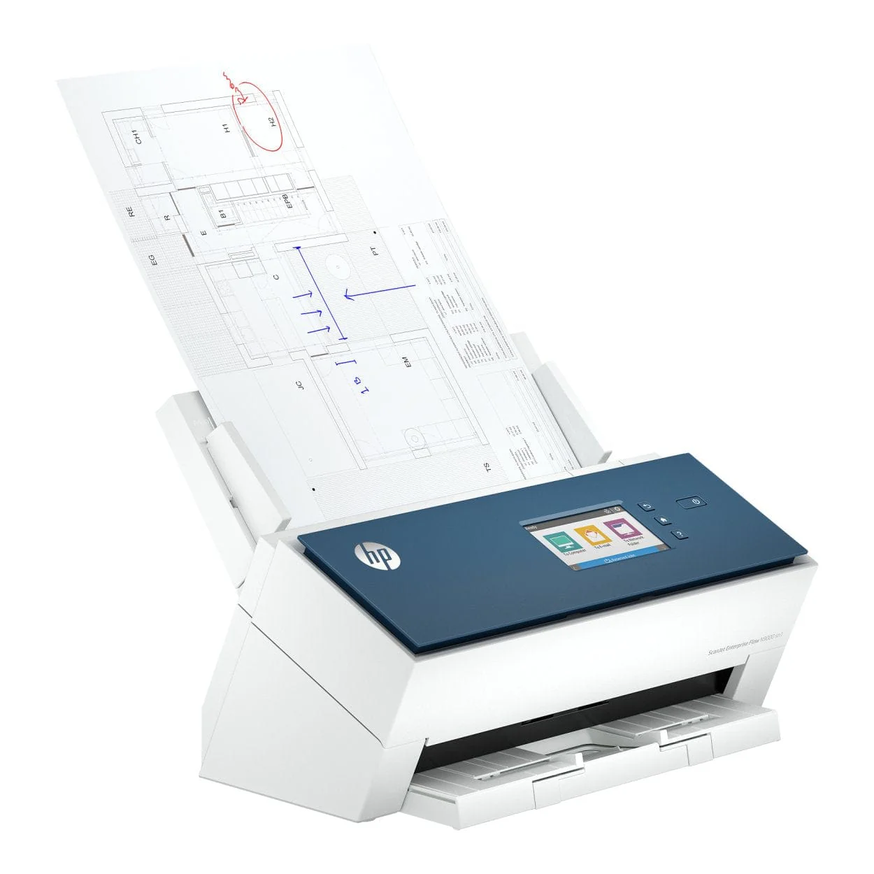 HP ScanJet Enterprise Flow N9000 sn1 Scanner 8Q4W1A - Image 3
