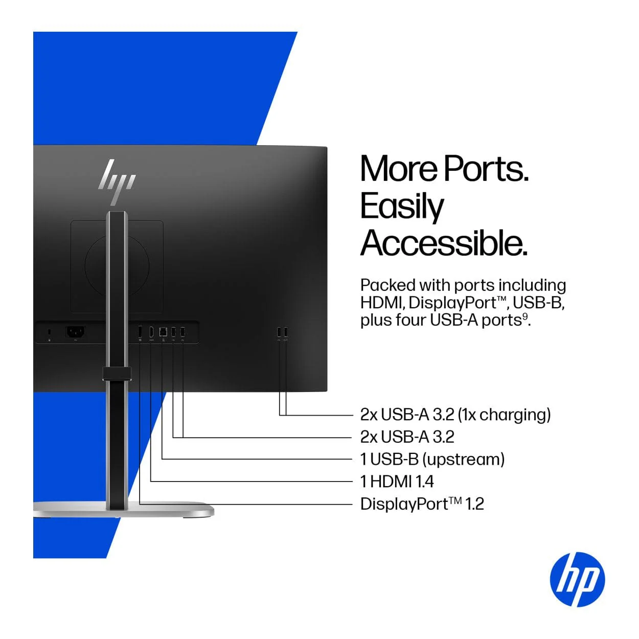 HP Series 5 Pro 527pf 27-inch 1920 x 1080p FHD 16:9 120Hz 5ms LED IPS Monitor B28F5UT - Image 12