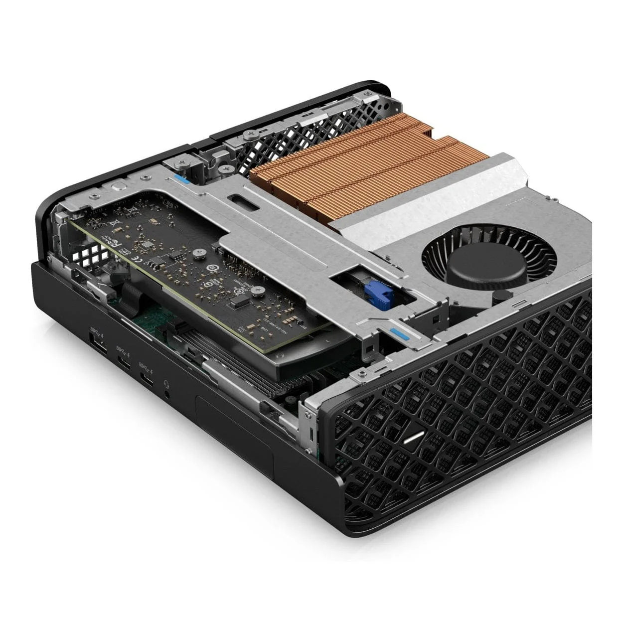 HP Z2 G9 Mini Workstation PC - Intel Core i7-14700 512GB SSD 16GB RAM Nvidia T400 Win 11 Pro - Image 6