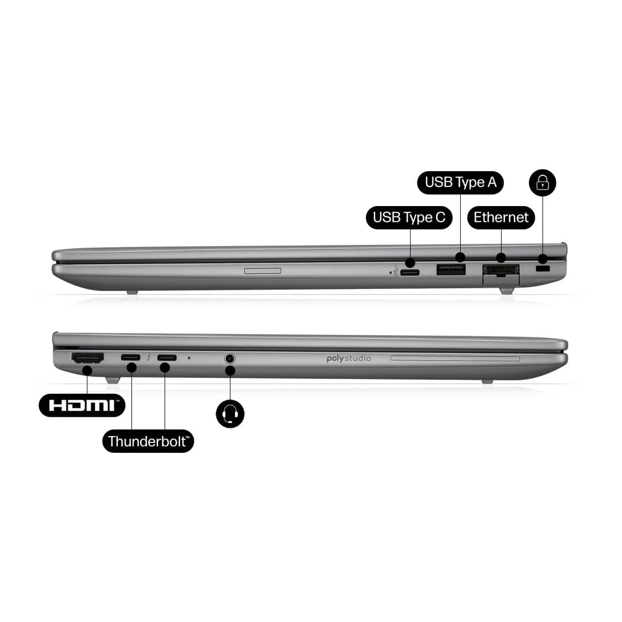 HP ZBook 8 G1i 14-inch WUXGA AI Mobile Workstation - Intel Core Ultra 7 255H 1TB SSD 32GB RAM RTX 500 Win 11 Pro - Image 7