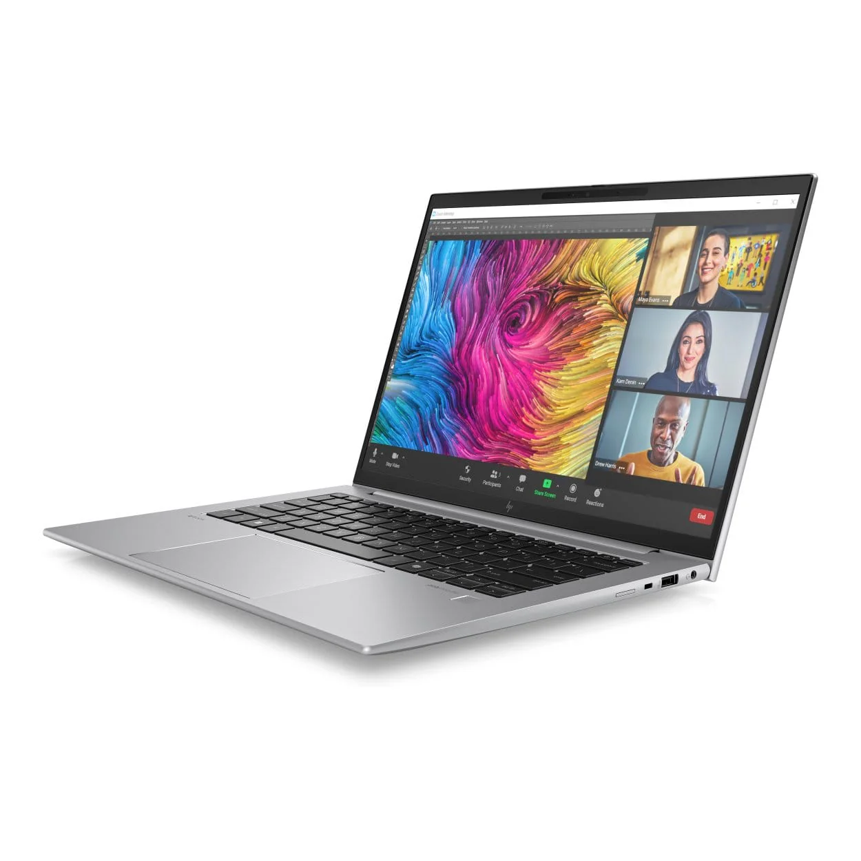 HP ZBook Firefly 14 G11 14-inch WUXGA Mobile Workstation - Intel Core Ultra 5 135H 1TB SSD 32GB RAM Win 11 Pro - Image 2