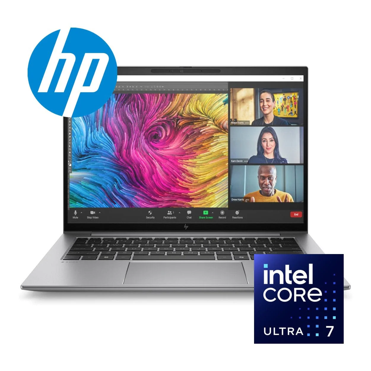 HP ZBook Firefly 14 G11 14-inch WUXGA Mobile Workstation - Intel Core Ultra 7 155H 1TB SSD 32GB RAM Win 11 Pro - Image 2