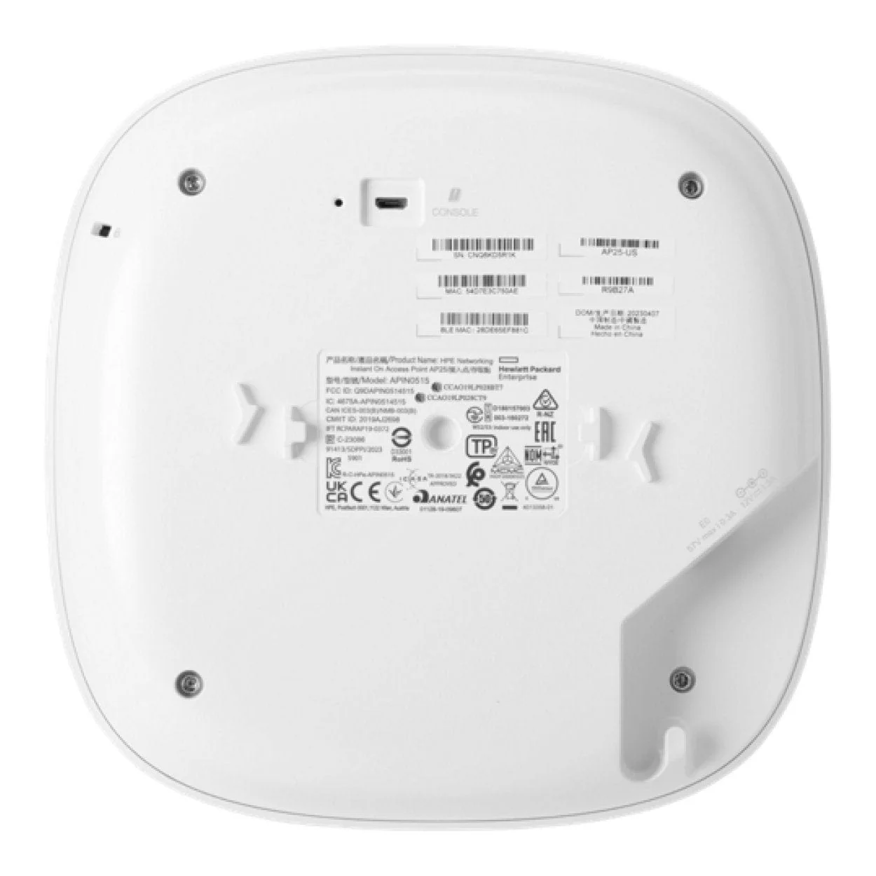 HPE Networking Instant On Access Point Bundle with PSU (WW) AP25 R9B34A - Image 4