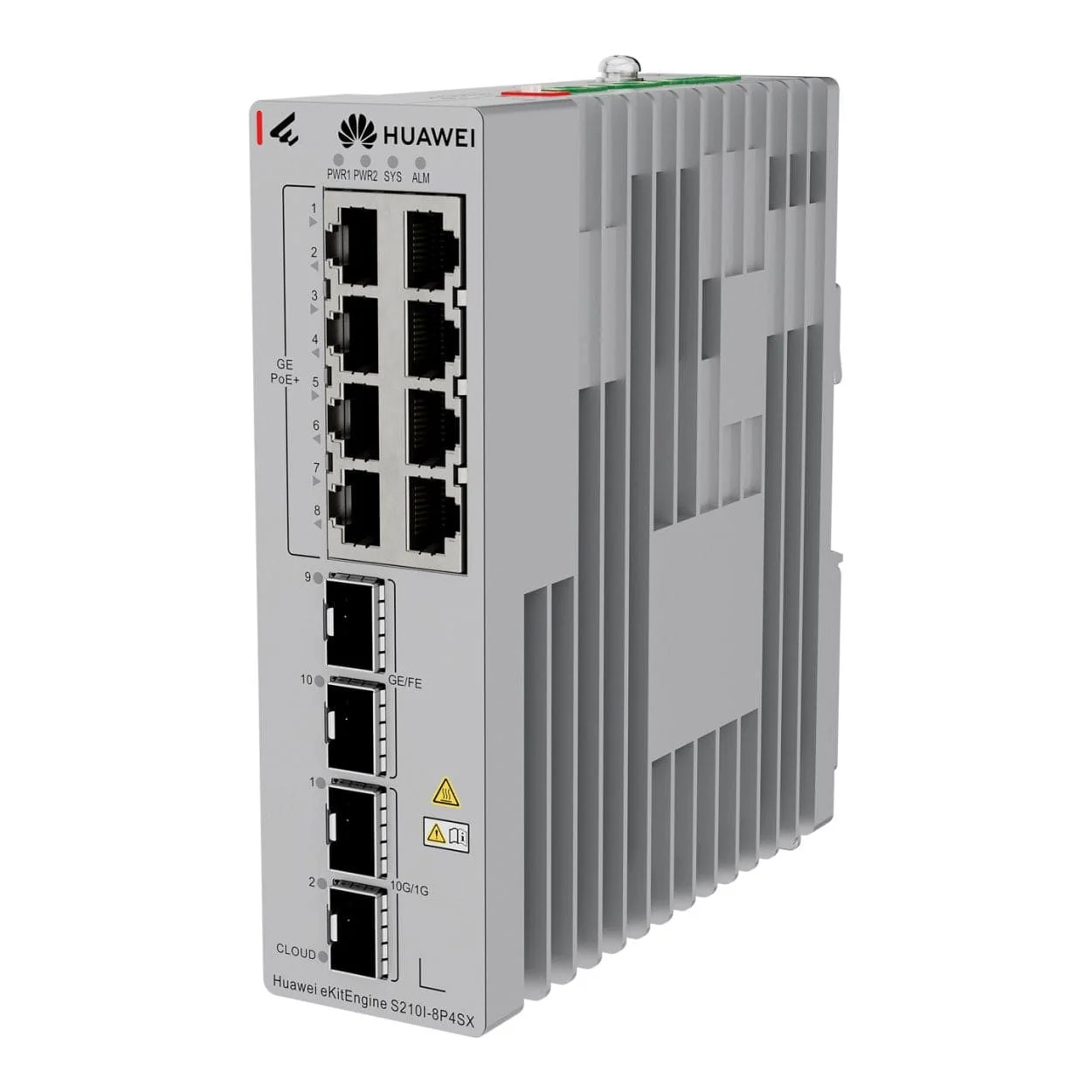 Huawei eKitEngine S210I-8P4SX 8-port Industrial Switch with 4x SFP Ports 98012933 - Image 3