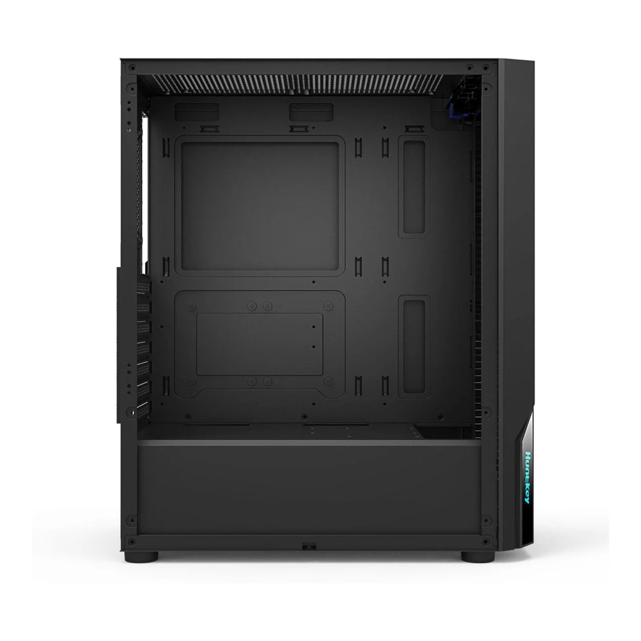 Huntkey BU530 Mid-Tower ATX PC Case - Black Steel - Image 3
