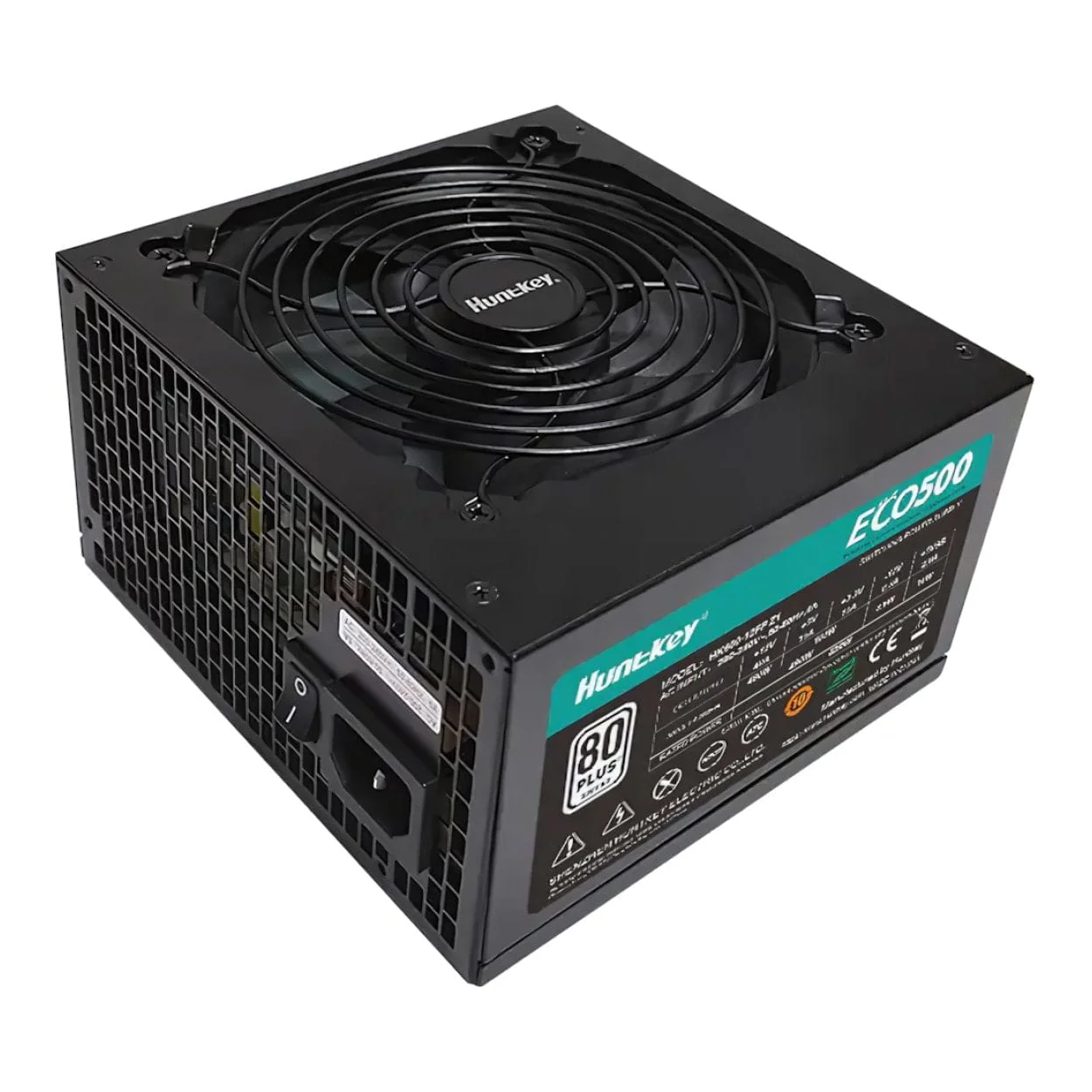 Huntkey ECO500 500W 80 Plus White Power Supply P28-600120001R - Image 2
