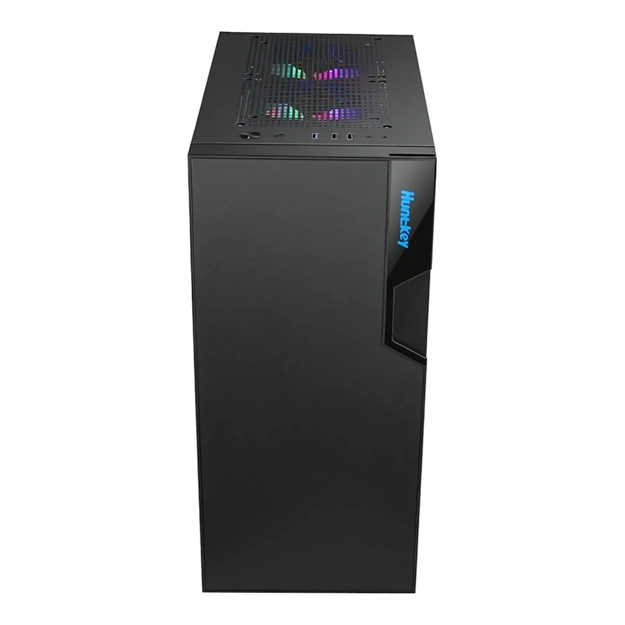 Huntkey GS450C Mid-Tower ATX PC Case - Black - Image 4