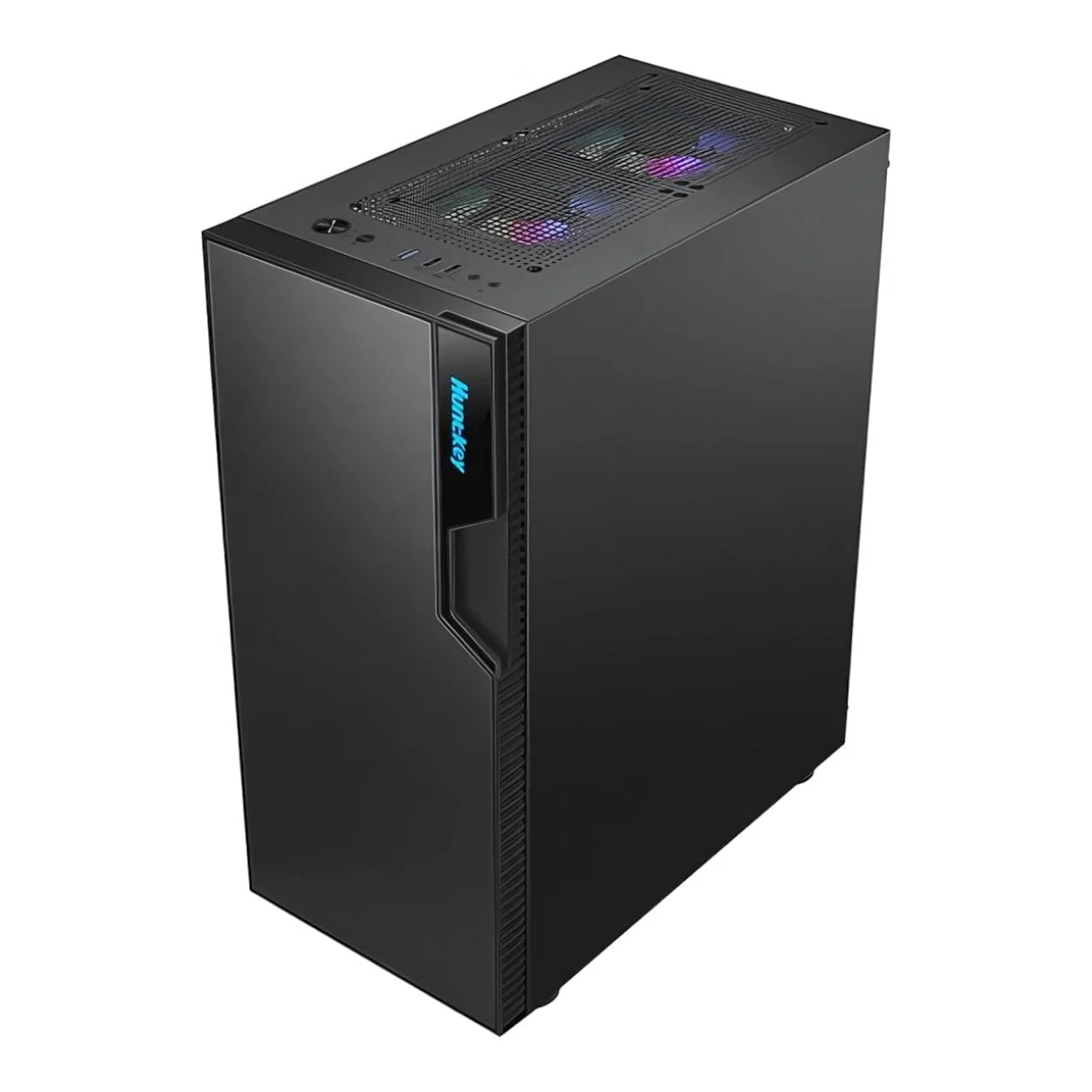 Huntkey GS450C Mid-Tower ATX PC Case - Black - Image 5